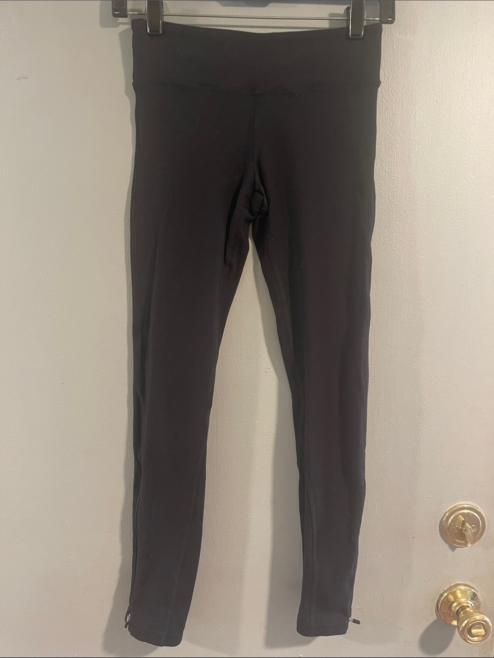 Alo Yoga Zippered Ankle Leggings Size XS